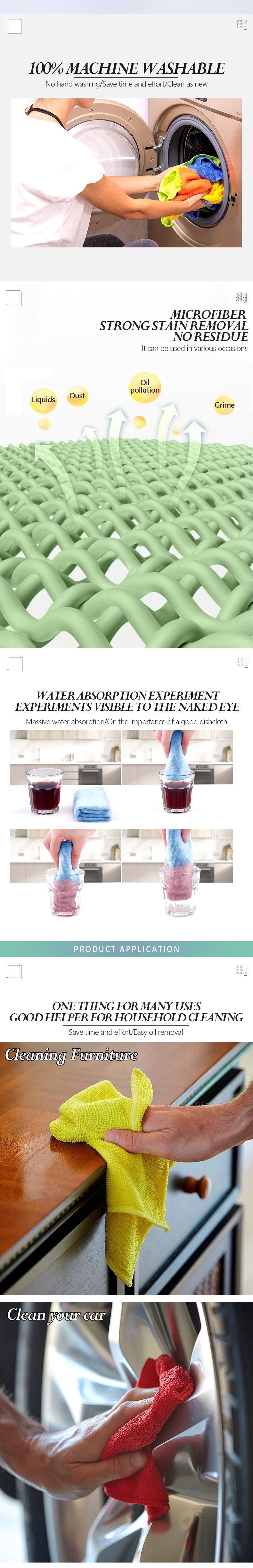 kitchen cleaning rags