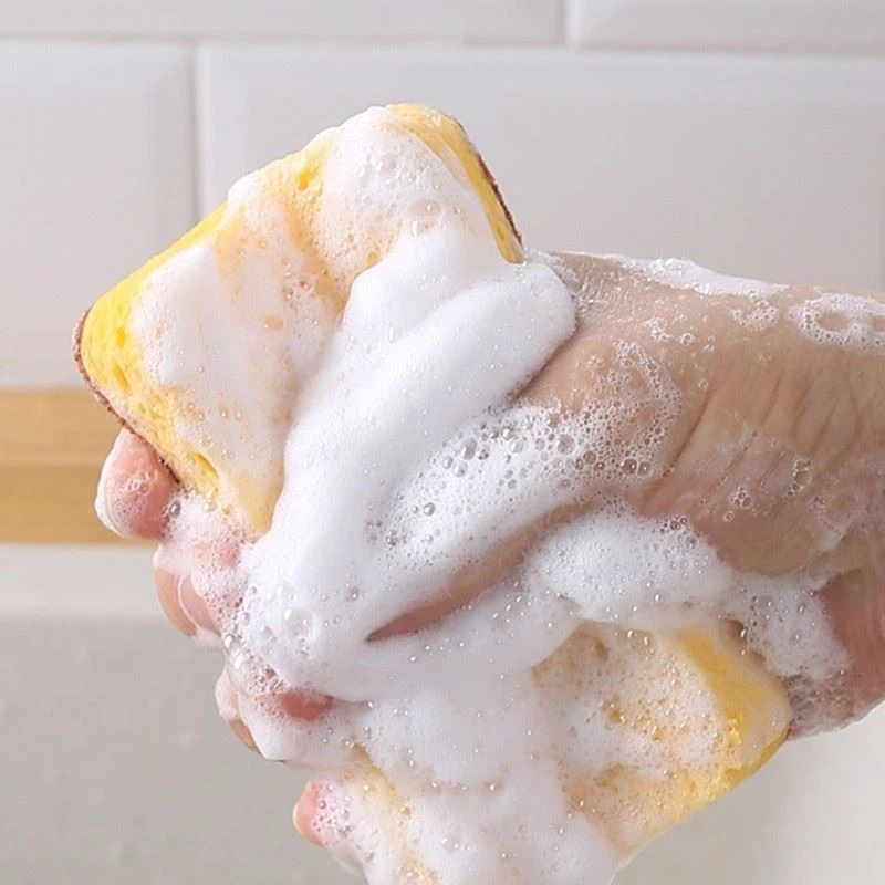 3pk Antimicrobial Sponge Scourer