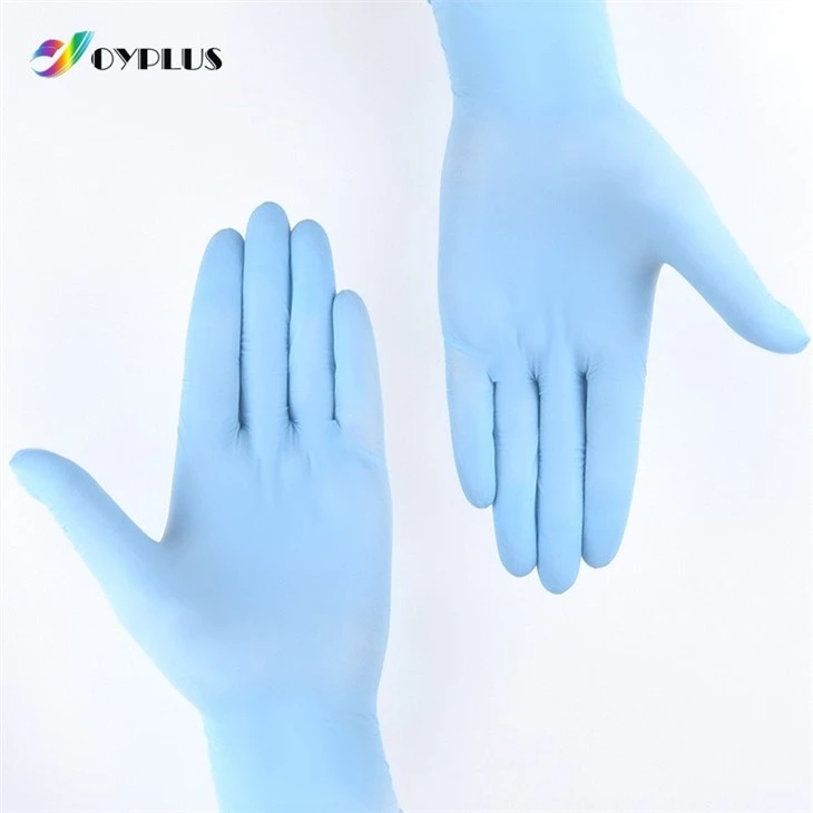Nitrile Blue Disposable Gloves