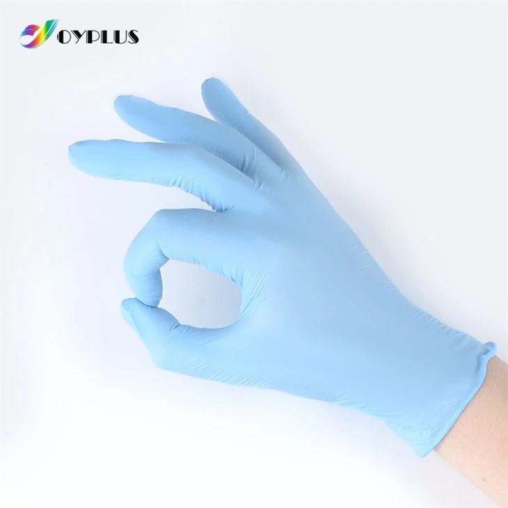 Nitrile Blue Disposable Gloves