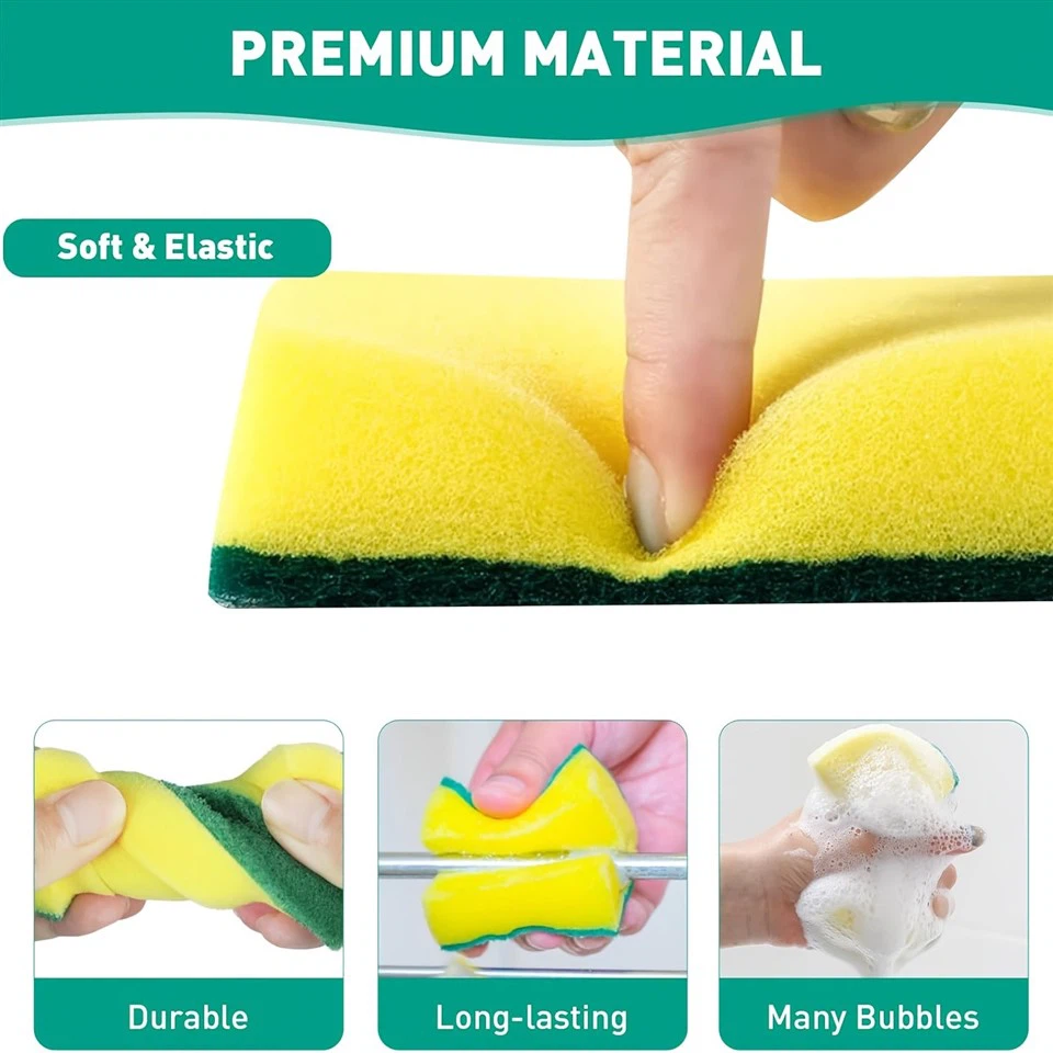 1 Set Of 4pcs Cleaning Sponges price
