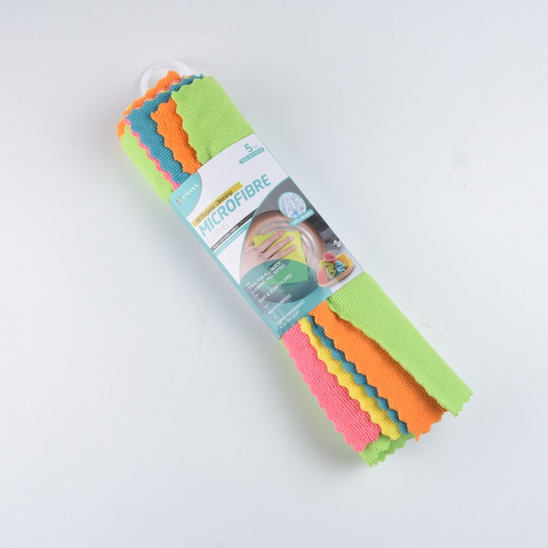 5 PK Microfiber Cloth