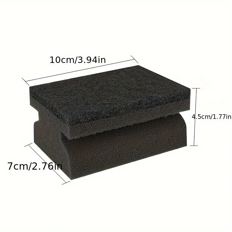 Black Multifunctional Kitchen Dishwashing Sponge high quality