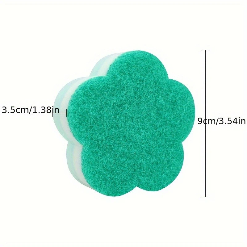 Peacock Blue Flower Sponge Cleaning Blocks best