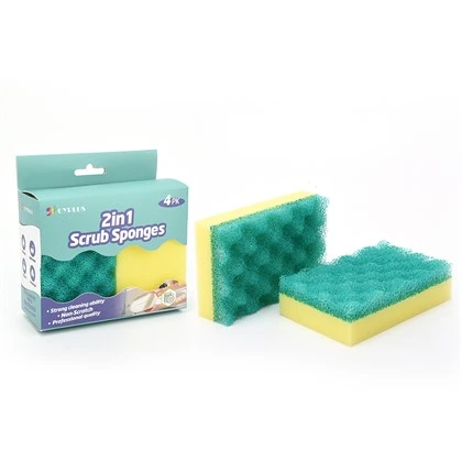 2 in 1 Scrub Sponges