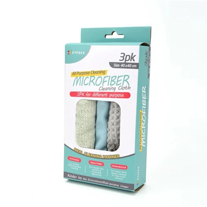 3 Pk For Different Purpose Microfiber Cloth