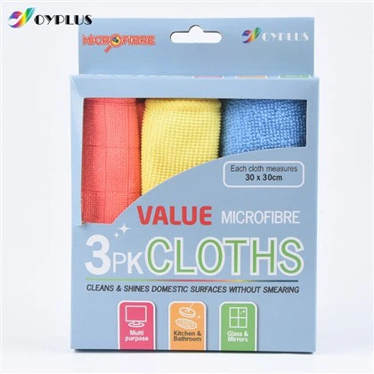 3 PK Value Microfiber Cloths