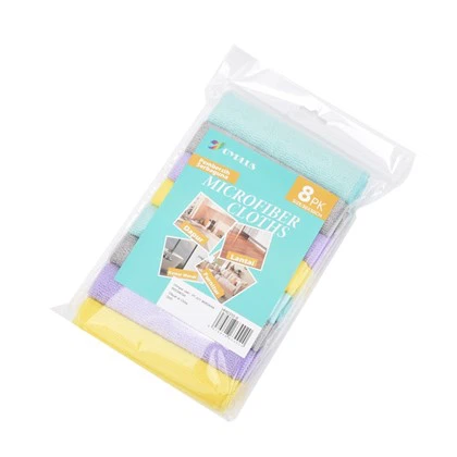 8 Pk Microfiber Cleaning Cloth